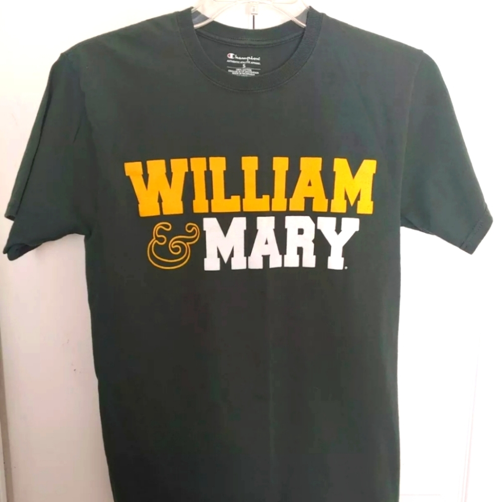William & Mary Champion Tribe Pride Green T-shirt